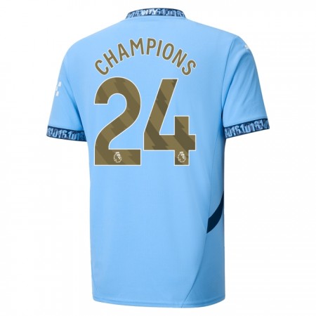 Nogometni Dres Manchester City Champions 24 Domaći 2024-25 Nogometni Dres Manchester City Champions 24 Domaći 2024-25